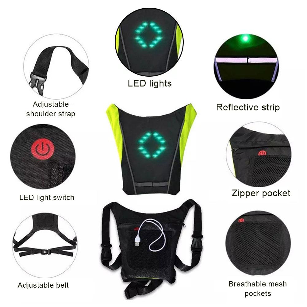 Cyclopedia LED Safety Vest